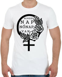 printfashion Minden nap - Férfi póló - Fehér (12637478)