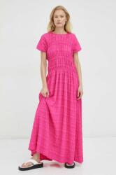 Lovechild ruha Akia rózsaszín, maxi, harang alakú - rózsaszín 38