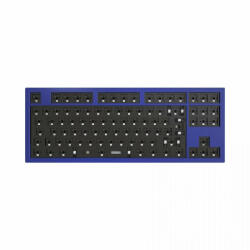 Keychron Q3 QMK Custom Mechanical Keyboard Barebone ISO Navy Blue UK (Q3-E3)