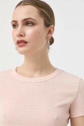 Guess t-shirt SMOKED női, rózsaszín, W3GP34 KBQI0 - rózsaszín S
