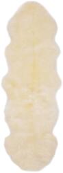vidaXL Covor din blană de oaie 60x180 cm alb (283880) Covor