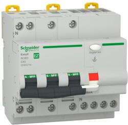 Schneider Electric Intrerupator automat diferential RCBO Easy9 3P+N 40A/30mA 4500 AC Schneider EZ9D32740 (EZ9D32740)