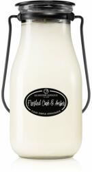 Milkhouse Candle Milkhouse Candle Co. Creamery Frosted Oak & Amber lumânare parfumată Milkbottle 396 g