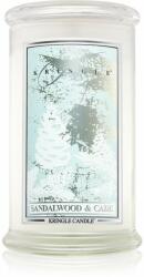 Kringle Candle Sandalwood & Cade lumânare parfumată 624 g