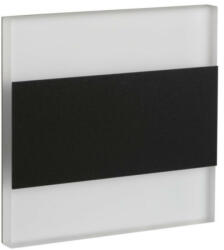 Kanlux LED süllyesztett lépcsővilágító 0, 8W, 3000K, 13lm, fekete - Terra Kanlux 26849 (26849)