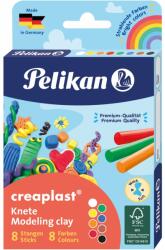 Pelikan Plastilina Pelikan Creaplast, set 8 culori (606035)