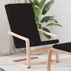 vidaXL Scaun de relaxare, negru, material textil (351055)