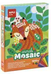 APLI Mozaikos képkészítő készlet, APLI Kids Animals Mosaic , erdei állatok (LCA14289) - iroda24