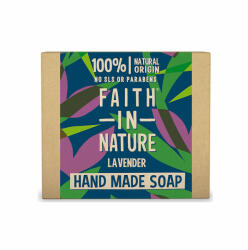 Faith in Nature Sapun natural solid cu lavanda, Faith in Nature, 100 g