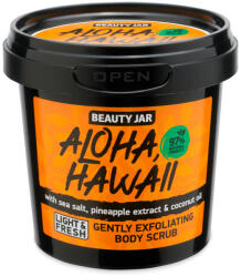 Beauty Jar Scrub delicat pentru corp, cu sare de mare, Aloha Hawaii, Beauty Jar, 200 g