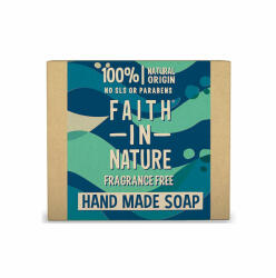 Faith in Nature Sapun natural solid fara parfum, Faith in Nature, 100 g