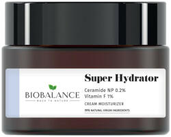 BIOBALANCE Super Hydrator Crema reparatoare intensiv hidratanta, cu Ceramide 0.2% + Vitamina F 1%, Bio Balance, 50 ml