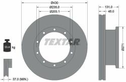 TEXTAR Disc frana TEXTAR 93086800 (93086800) - automobilus