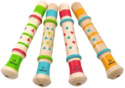 Svoora Fluier din lemn pentru copii Svoora - sunet de rață, sortiment (13045) Instrument muzical de jucarie