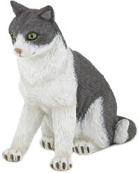 Papo Figurina Papo Dog and Cat Companions - Pisica asezata (54033) Figurina