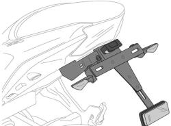 Puig Adjustable license support PUIG 6372N fekete