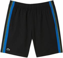 Lacoste Pantaloni scurți tenis bărbați "Lacoste Recycled Polyester Tennis Shorts - black/blue/yellow