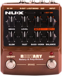 NUX ROCTARY - Roctary Simulator & Polyphonic Octave Effects - E264E