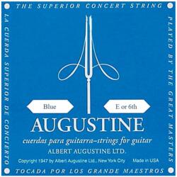 AUGUSTINE BLUE E-6TH - Classical guitar Classic Blue String E - C009CC