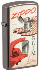 Zippo Öngyújtó, Slim(R) Zippo Design 48396