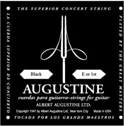 AUGUSTINE BLACK E-1ST - Classical guitar Classic Black String E - C011CC