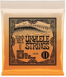 Ernie Ball P02329 - Concert/Soprano Ukulele Ball End Nylon Strings, Clear - R718R