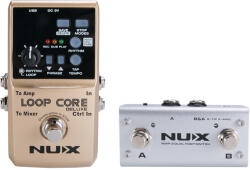 NUX LOOP CORE DELUXE BUNDLE - Loop Core Deluxe + NMP2 Dual footswitch - E322E