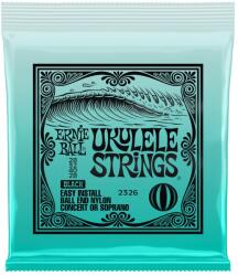 Ernie Ball P02326 - Concert/Soprano Ukulele Ball End Nylon Strings, Black - R717R