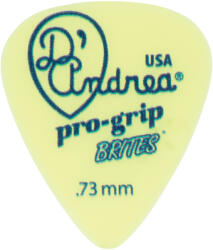 D'ANDREA TPGB351 . 73MD - Pack of 12 Pro-Grip Picks 0.73 - E119E