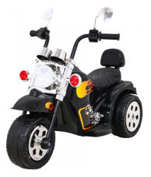 Majlo Toys Hot Chopper gyermek elektromos tricikli, fekete