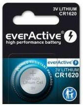 everActive CR1620 3V Lithium gombelem (everActive-CR1620)