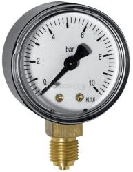 Aquart Manometru axial până la 10 bar, ieșire inferioară, diametru 63 mm (1688)