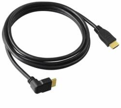 SBOX HDMI kábel 1.4 M/M - 1, 5M 90° - followed