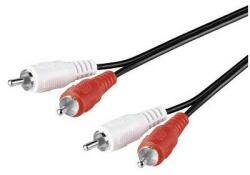 SBOX 2 x RCA - 2 x RCA kábel - 1, 5M - followed