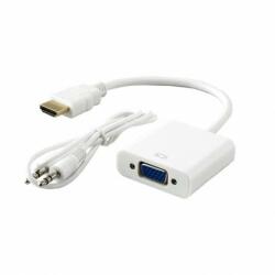 SBOX AD. HDMI apa-VGA anya adapter+audio csatlakozó