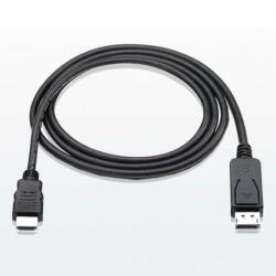 SBOX HDMI - Display Port kábel M/M - 2M - followed