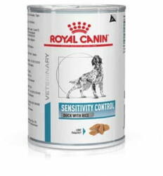 Royal Canin VHN SENSIVITY DUCK DOG Konzerv 410g -nedves eledel ételallergiás kutyáknak - kacsahússal - mall