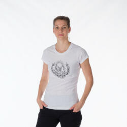 Northfinder Tricou din bumbac femei Maude white (107496-377-103)