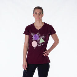 Northfinder Tricou cu croiala larga femei Mayme wine (107498-378-103)