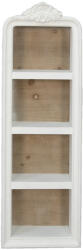 Clayre & Eef Raft perete lemn alb maro 42x19x126 cm (5H0436W) - decorer Raft