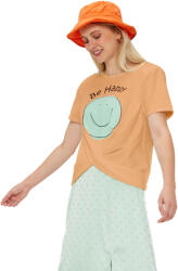 Mdm Tricou Mdm pentru Femei Knotted T-Shirt With Smile Print 64208304_153 (64208304_153)