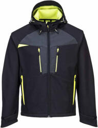 Portwest Softshell kabát Portwest DX474 fekete (DX474BKRXS)