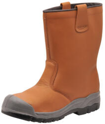 Portwest FW13 Steelite védőcsizma orrboritással. S1P világosbarna (FW13TAR41)