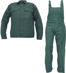 CERVA BE-01-005 Kantáros munkásöltöny, zöld (0312004710046)