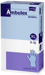Matopat Nitril egyszerhasználatos kesztyű, púdermentes 100 db/doboz (MA144-M-018-L)
