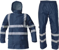 CERVA SIRET Esőöltöny jól láthatósági sötétkék (0312005541004)