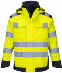 Portwest Lángálló és antisztatikus vegyszerálló kabát MV70 sárga (MV70YNR4XL)