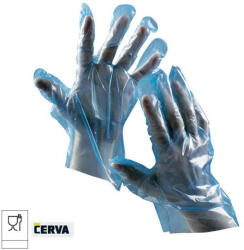 CERVA DUCK BLUE PE kesztyű 500 darab/doboz kék (0109002652090)