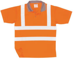 Portwest RT22 Jól láthatósági teniszpóló narancs (RT22ORR4XL)