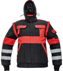 CERVA Max Winter RFLX téli dzseki 2-az-1-ben fekete - piros (0301045265048)